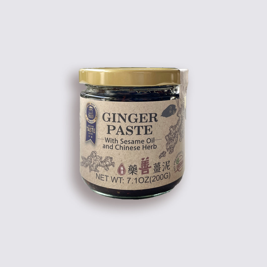 Ginger Paste with Sesame Oil & Chinese Herb 麻油藥善薑泥 Best by 5/2/2025