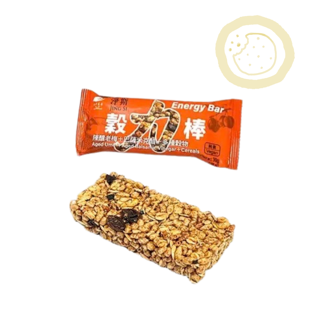 Jing Si Energy Bar 淨斯穀力棒 30g Best by 10/14/2025