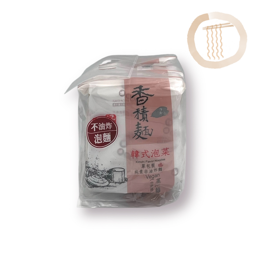 Kimchi Flavor Noodles 香積麵：韓式泡菜口味Best by 11/19/2025