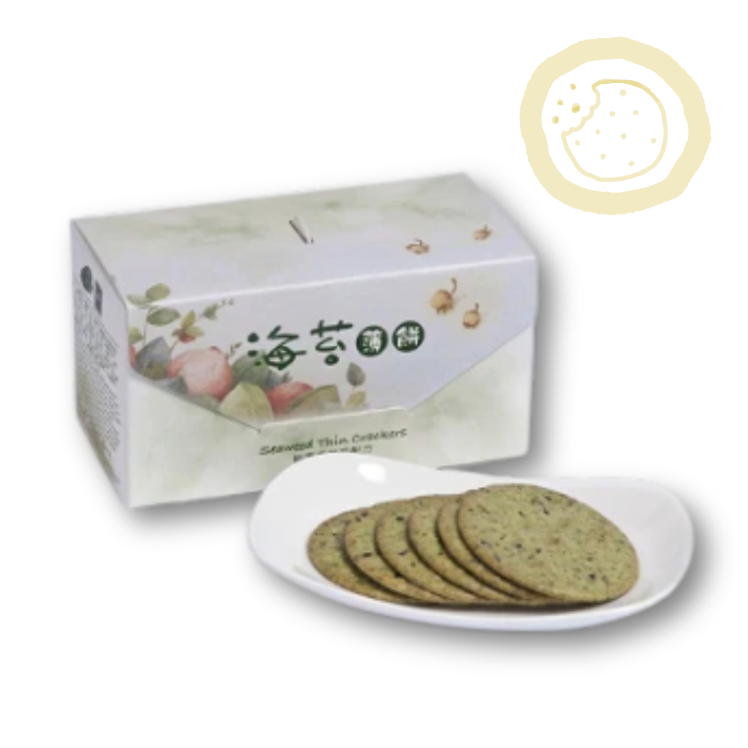 Seaweed Thin Crackers 海苔薄餅 Best by 07/11/2026