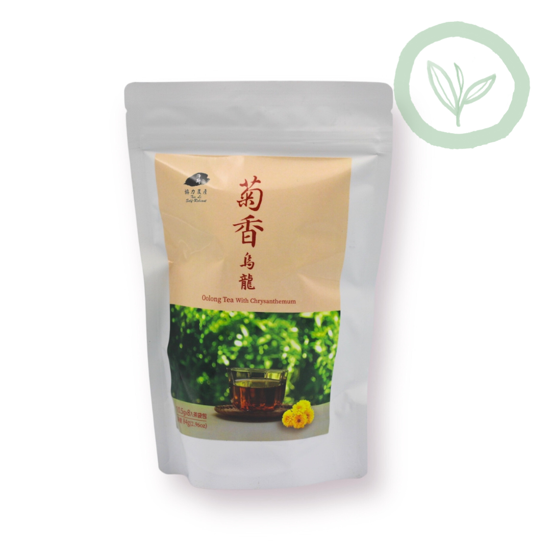 Jing Si Oolong Tea with Chrysanthemum (8pack) | 淨斯菊香烏龍茶 (8入茶包)