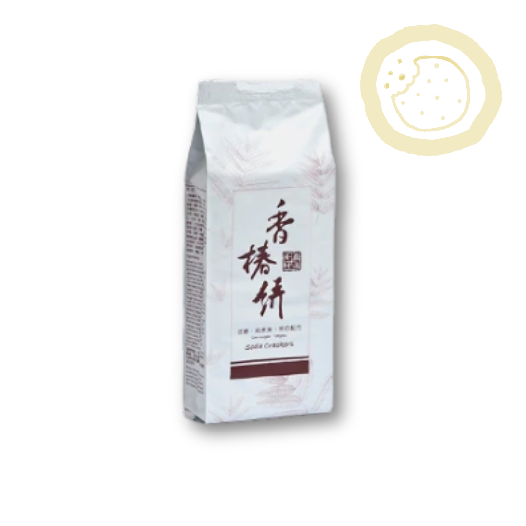 Chinese Mahogany Soda Crackers 香椿蘇打餅 Best by 06/27/2026