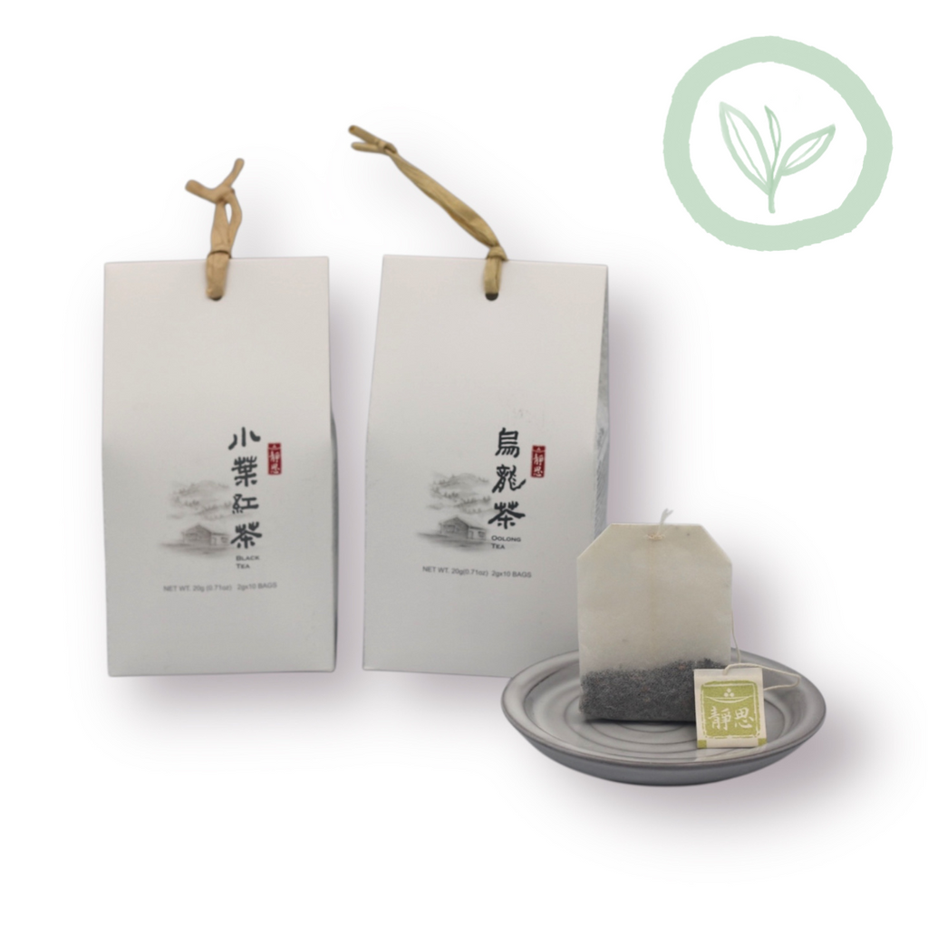 Jing Si Tea bags - Oolong/Black Tea (10 Bags) 烏龍/小葉紅茶10入茶包裝 Best by 9/2/2027