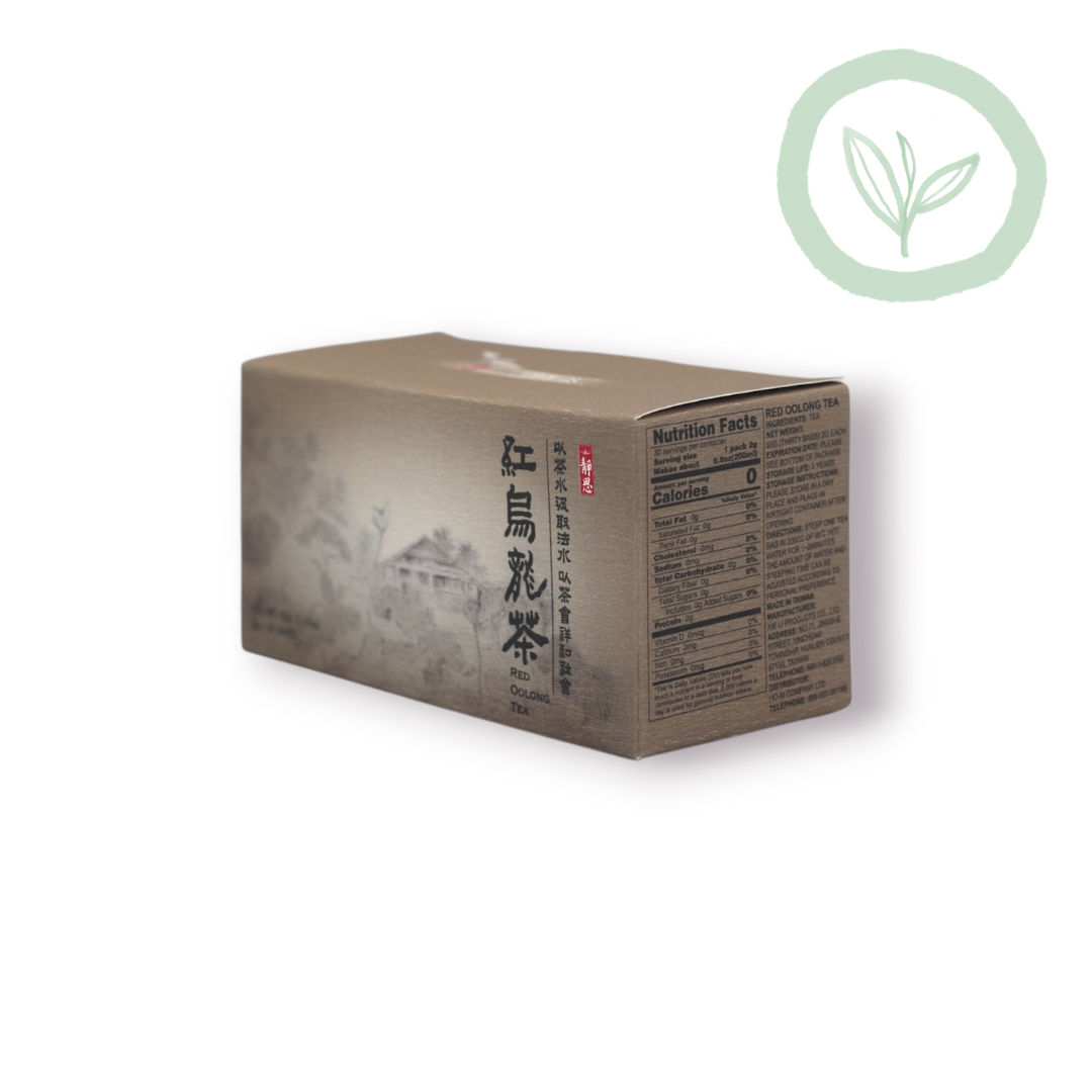 Black Oolong Tea Bag 紅烏龍茶包 30入 Best by 12/14/2026