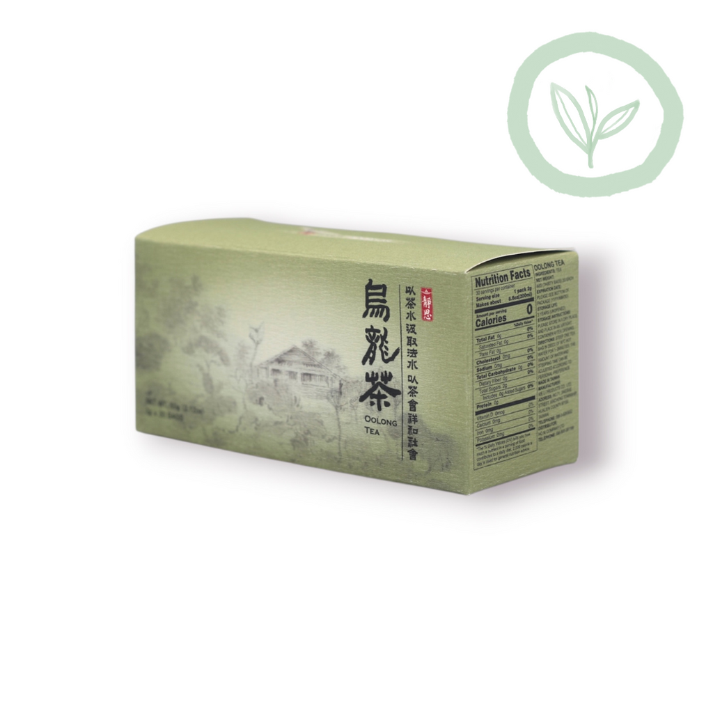 Jing Si Oolong Tea Bag 淨斯烏龍茶30入茶包裝 Best by 7/12/2026 - Jing Si Books & Cafe