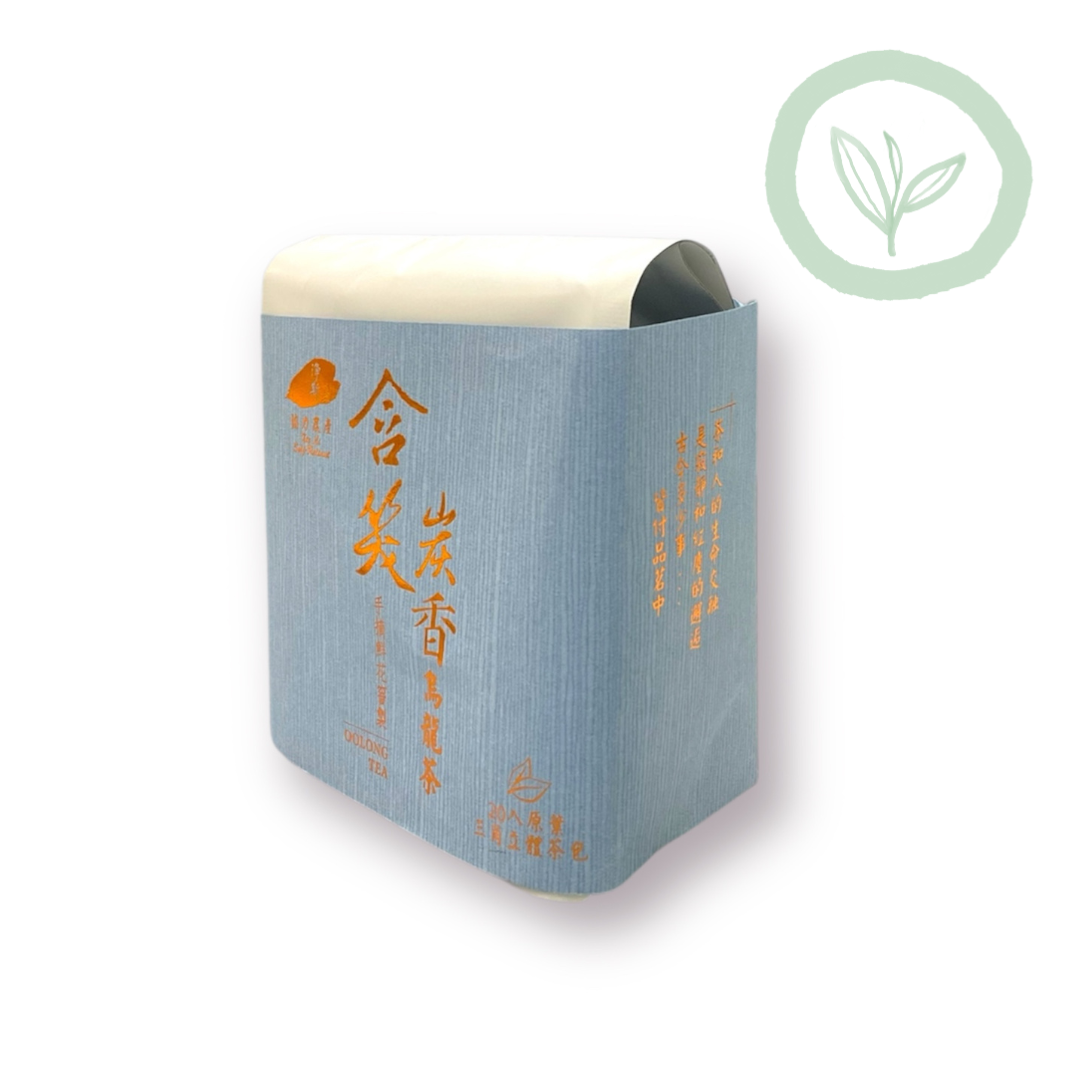 Michelia Roasted Oolong Triangular Teabags 含笑炭香烏龍三角立體茶包20入 Best by 08/10/2027