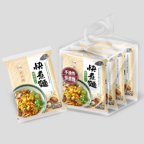 淨斯快煮麵-南洋叻沙乾拌麵（4入/袋）/ Dried Noodles With Laksa Sauce （4packs）
