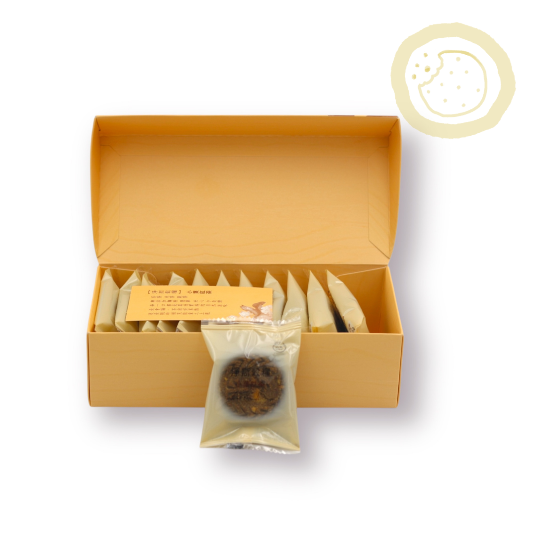 Multi-Grain Biscuit-Black Tea Flavor 淨斯穀糧-小葉紅茶口味 Best by 07/02/2026 - Jing Si Books & Cafe