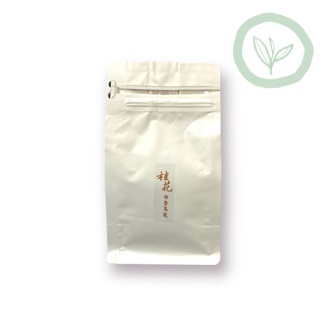 Osmanthus Oolong Triangular Teabags 桂花白金烏龍三角立體茶包20入 Best by 1/25/2026