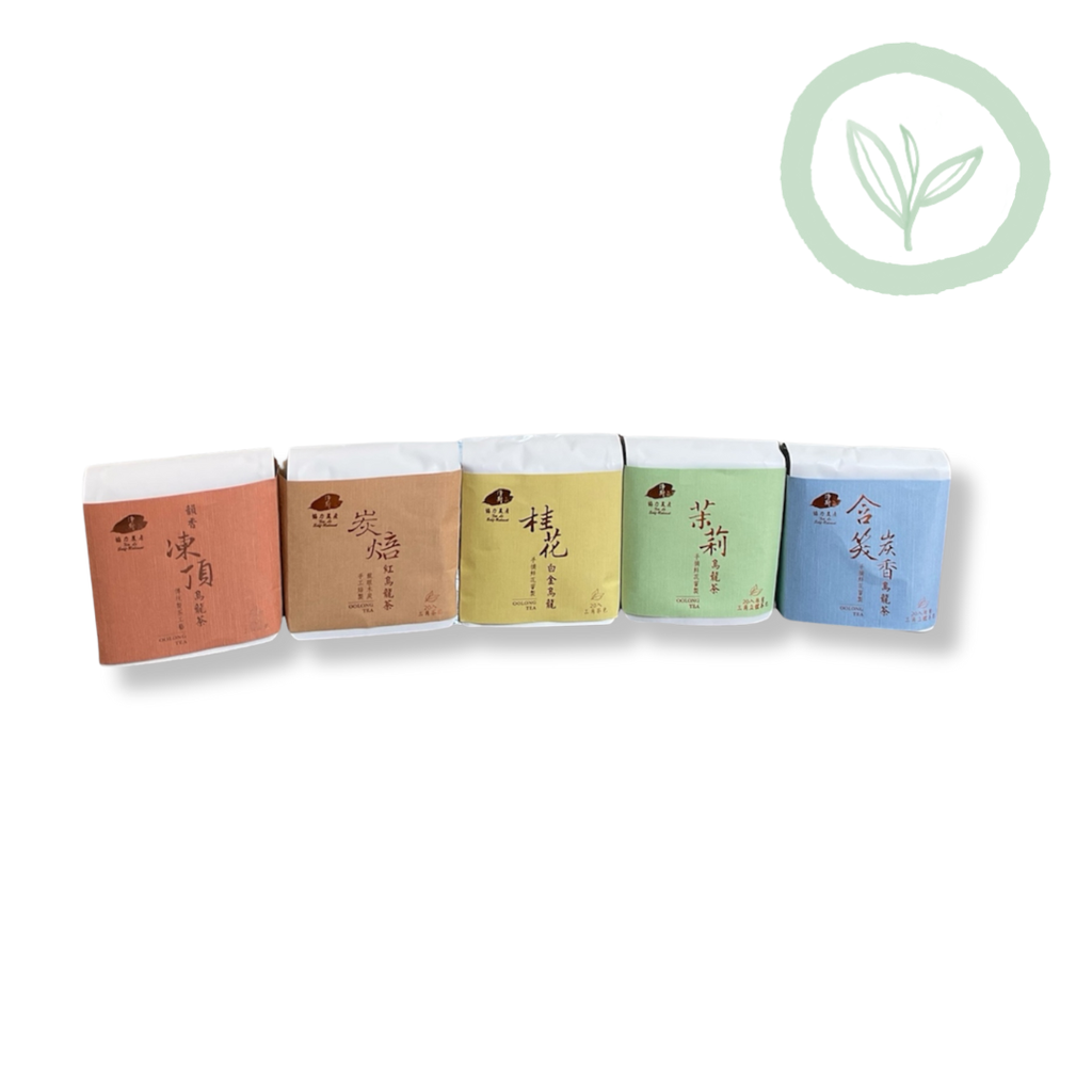 Roasted Oolong Tea Bags - Dong Ding Style 韻香凍頂烏龍茶 Best by 5/15/2027