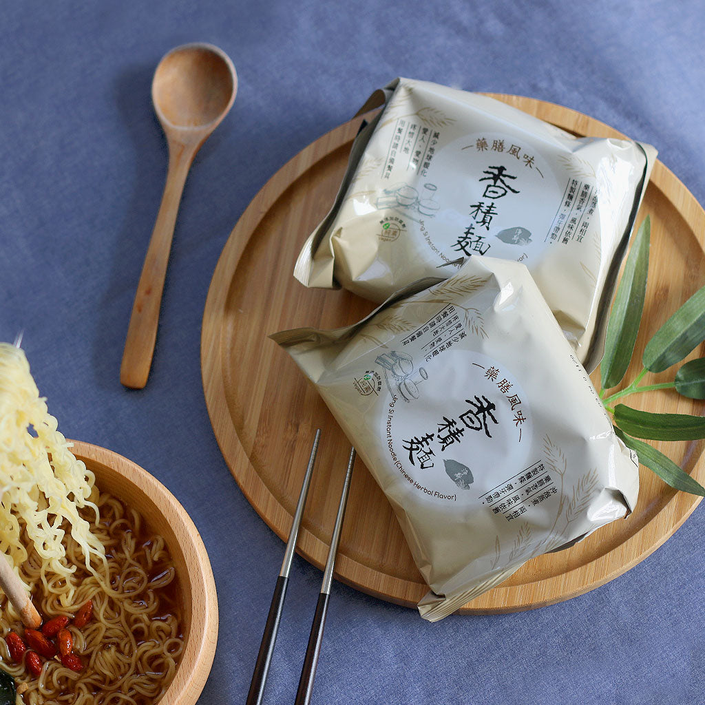 Jing Si Instant Noodle Chinese Herbal Flavor 香積麵 - 藥膳風味 Best by 04/24/2026