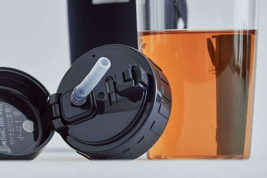 Eco-Friendly Water Bottle (With Straw) - Jing Si Books & Cafe