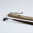 Dual Stainless Steel and Classic Wood Chopsticks - Jing Si Books & Cafe