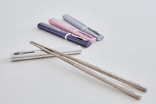 Load image into Gallery viewer, Stainless Steel Retractable Chopsticks - Jing Si Books &amp; Cafe
