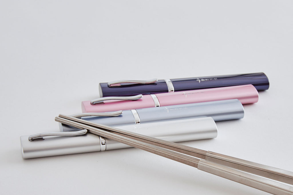 Stainless Steel Retractable Chopsticks - Jing Si Books & Cafe